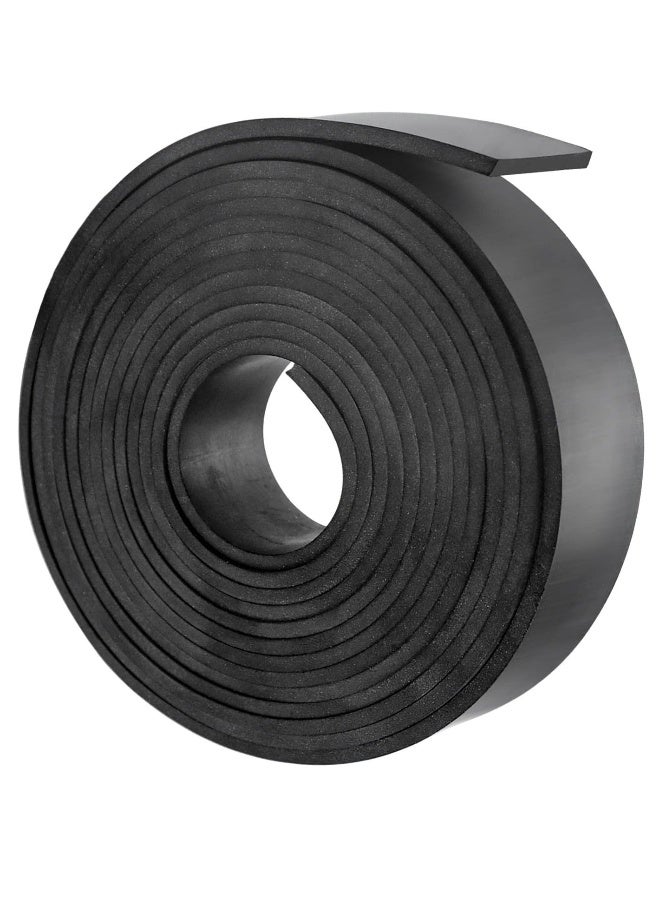 Generic Rubber Sheet Neoprene Rubber Strips, Solid Rubber Rolls for DIY Gaskets, Crafts, Pads, Flooring Protection, Supports, Leveling, Anti-Vibration, Anti-Slip, Easy to Cut  - Image 1