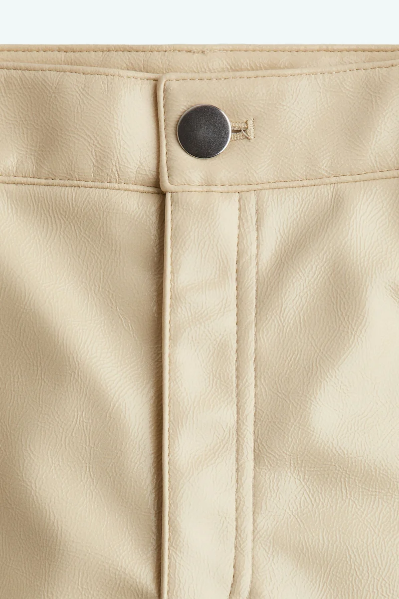 H&M Coated trousers