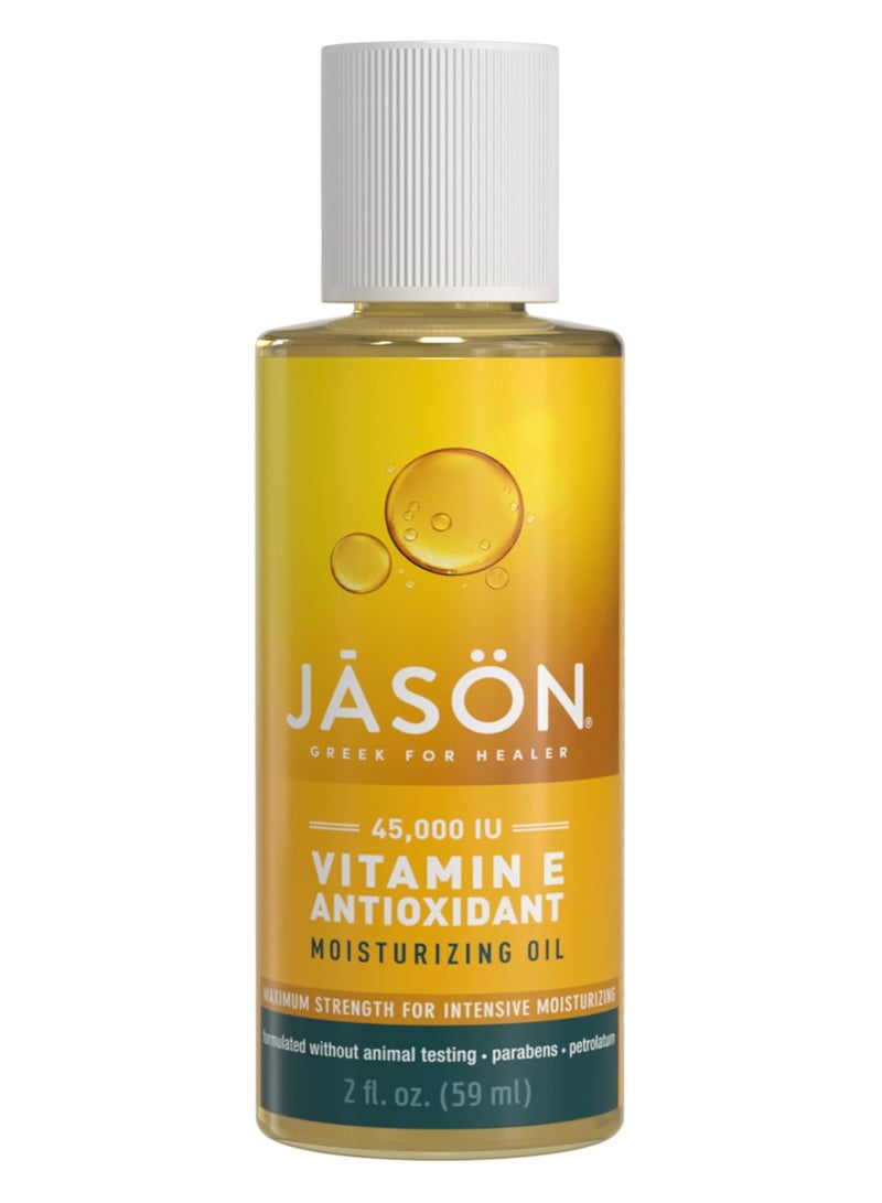 Jason Maximum Strength Vitamin E 45000 Iu Skin Oil | For  Helps Fight Lines & Wrinkles | No Parabens, Sulfates, Petrolatum, Phthalates 2 Oz - Image 1