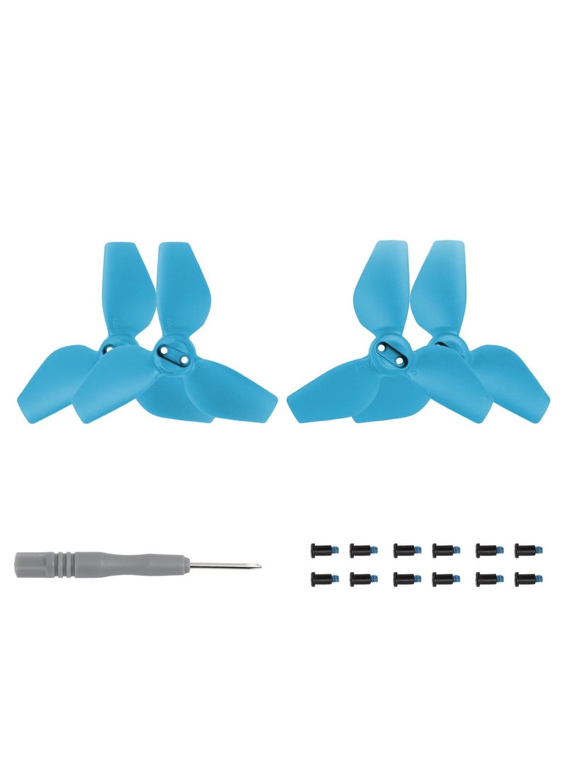 Generic - Propellers For DJI NEO Propellers Lightweight Drone Wing Quick Release Foldable Wings Drone Propellers (Blue 2 Pair) - Image 1