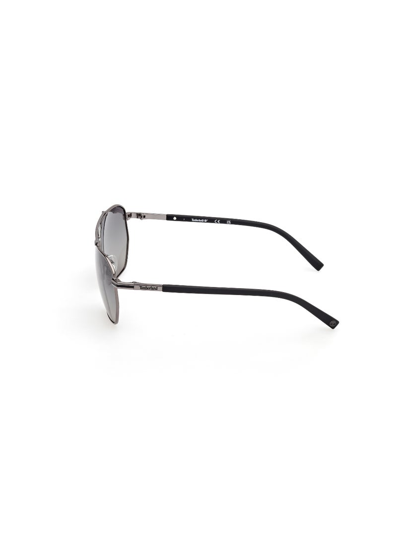 TIMBERLAND FULL RIM MALE NAVIGATOR GREY METAL SUNGLASSES - Image 2