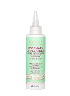 Pacifica Scalp Detox Tonic – Rosemary Apple Cider with Salicylic Acid for Clarifying and Purifying Itchy, Dry Scalp, Vegan & Cruelty-Free, 5 oz