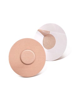 25Pcs Waterproof Adhesive Patches Sport Sensor Covers Strong Skin Grip Adhesive Patches Comfortable And Firm Sensor Gasket 10 To 14 Days Of Sweat Protection CGM Patches Skin Colour