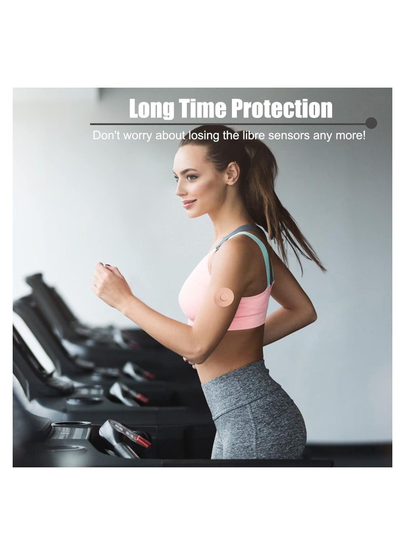 Generic - 25Pcs Waterproof Adhesive Patches Sport Sensor Covers Strong Skin Grip Adhesive Patches Comfortable And Firm Sensor Gasket 10 To 14 Days Of Sweat Protection CGM Patches Skin Colour - Image 1