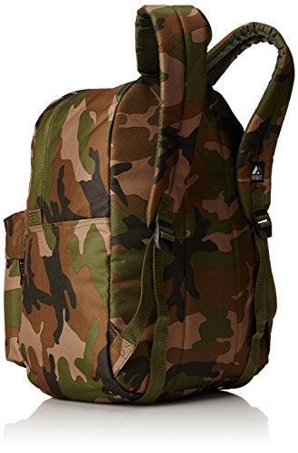 Everest Classic Woodland Camo Backpack, Camouflage, One Size - Image 2