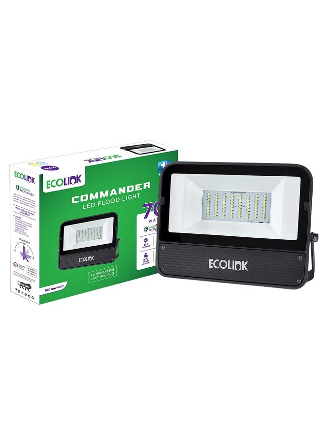 ECOLINK - Ecolink FLE007 G2 50W/865 Commander Flood Light - Image 1