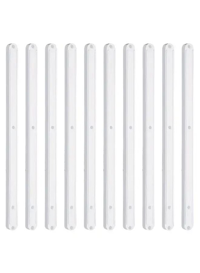 10pcs 300mm Plastic Drawer Slide Rail Kitchen Cabinet Guide Rail Track - Image 4