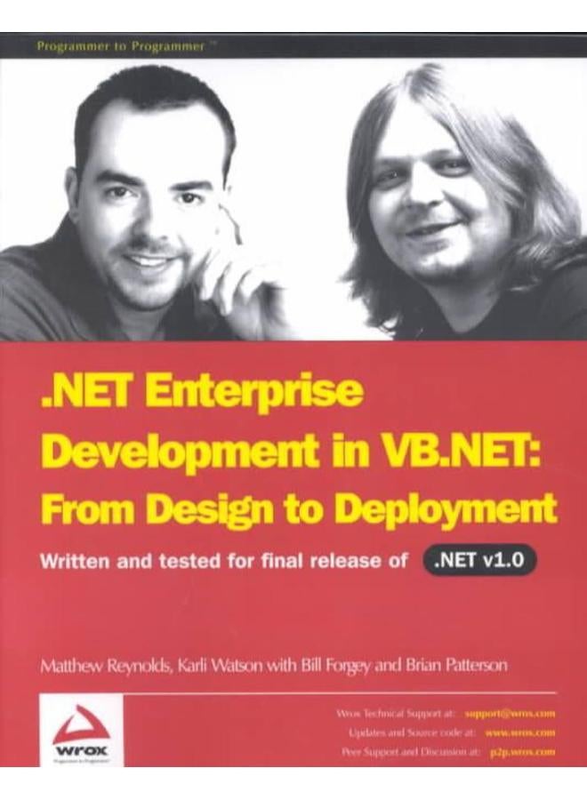 NET Enterprise Development in Visual Basic.NET: From Design to Deployment