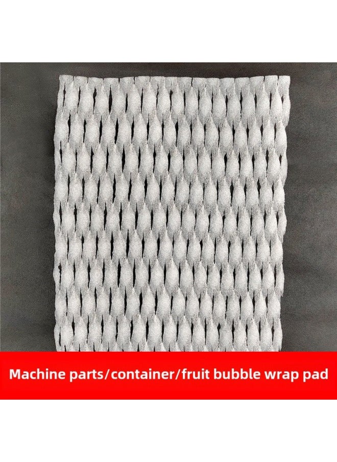 Fruit Shockproof Foam Mesh Cushion Foam Mesh Cushion Fruit And Vegetable Cushion Turnover Box Pieces Duck Egg Gasket Grape Mesh Gasket-Size:Polyethylene (pe)-50 Pieces*30 Wide X 40 Long [shockproof Sheet Mesh Pad]