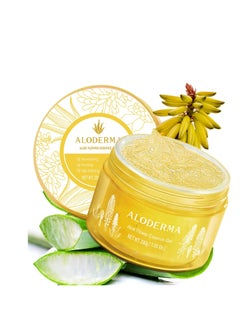 Aloderma Aloderma Age-Defying 24K Gold Leaf Aloe Flower Essence Gel, Made within 12 Hours of Harvest - Luxurious Aloe Gel with Allantoin & Hyaluronic Acid for a Glowing, Shimmering, Youthful Complexion, 7oz  - Image 5