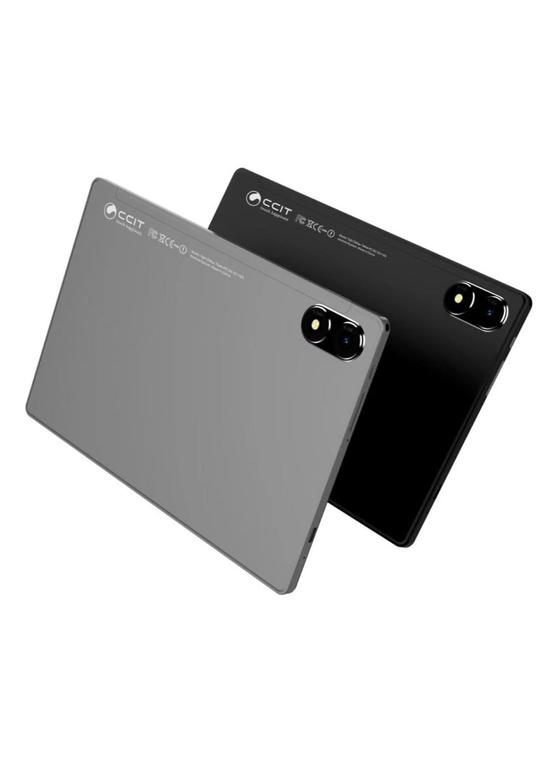 CCIT Tab 12 Max 10.1-Inch Android Tablet | 16GB RAM + 1TB ROM | Full HD Touchscreen | 10000mAh Battery | With Keyboard, Mouse & Stylus | Dual SIM 4G-Grey - Image 2