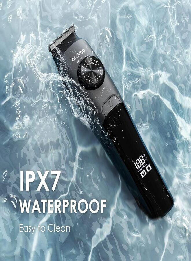 Oraimo OPC-TR13N Professional Hair Trimmer with Precision Dial,IPX7 Waterproof, 90-Minute Cordless Runtime,Type-C Rechargeable,Beard Trimmer - Image 5
