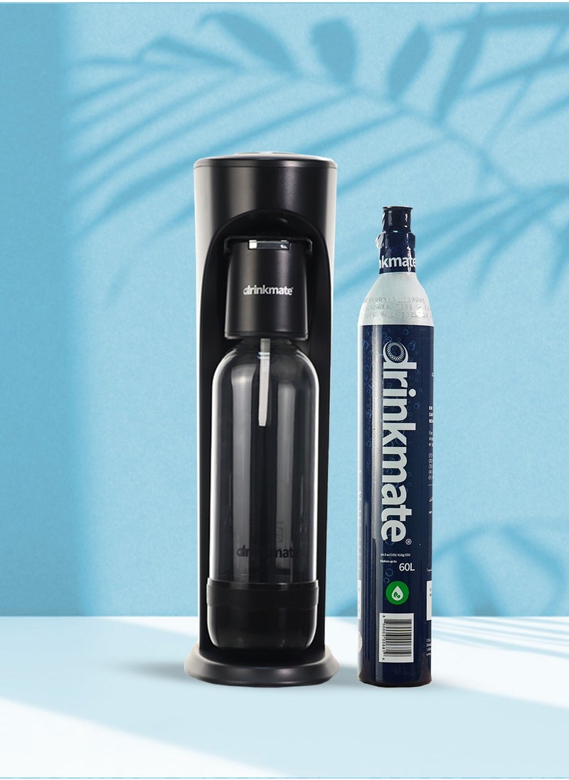 DrinkMate Sparkling Water and Soda Maker Black Colour  - Image 1