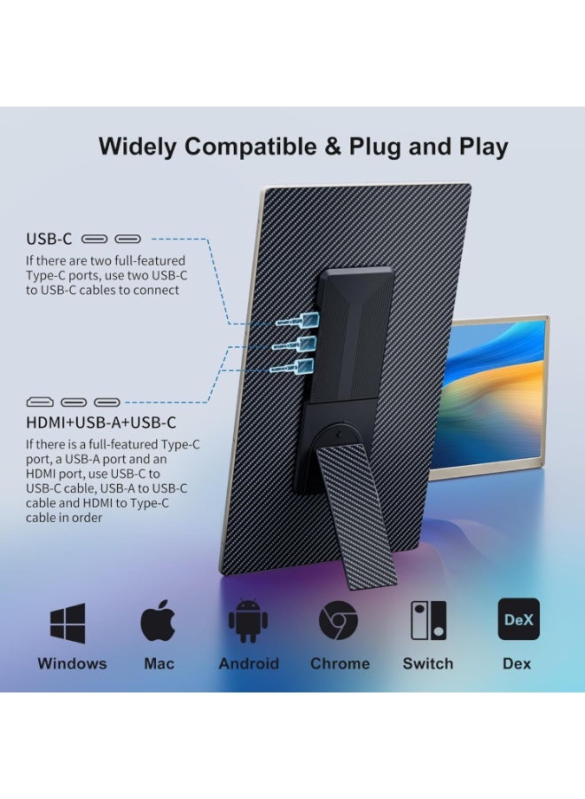 ڤي2كوم شاشة إس 6 للتوسيع شاشة اللابتوب مقاس 15.6 بوصة - Image 5