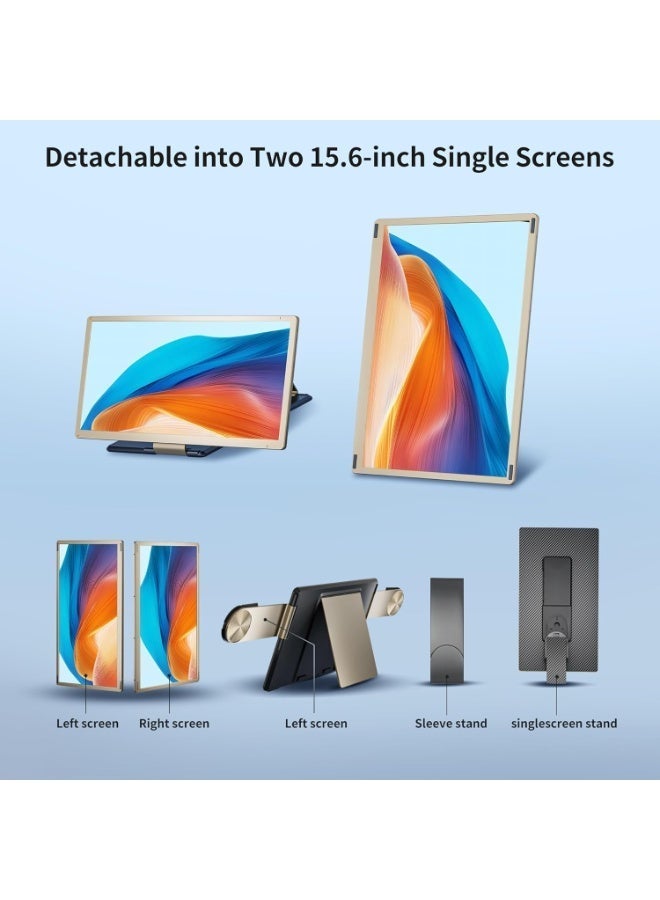 ڤي2كوم شاشة إس 6 للتوسيع شاشة اللابتوب مقاس 15.6 بوصة - Image 4