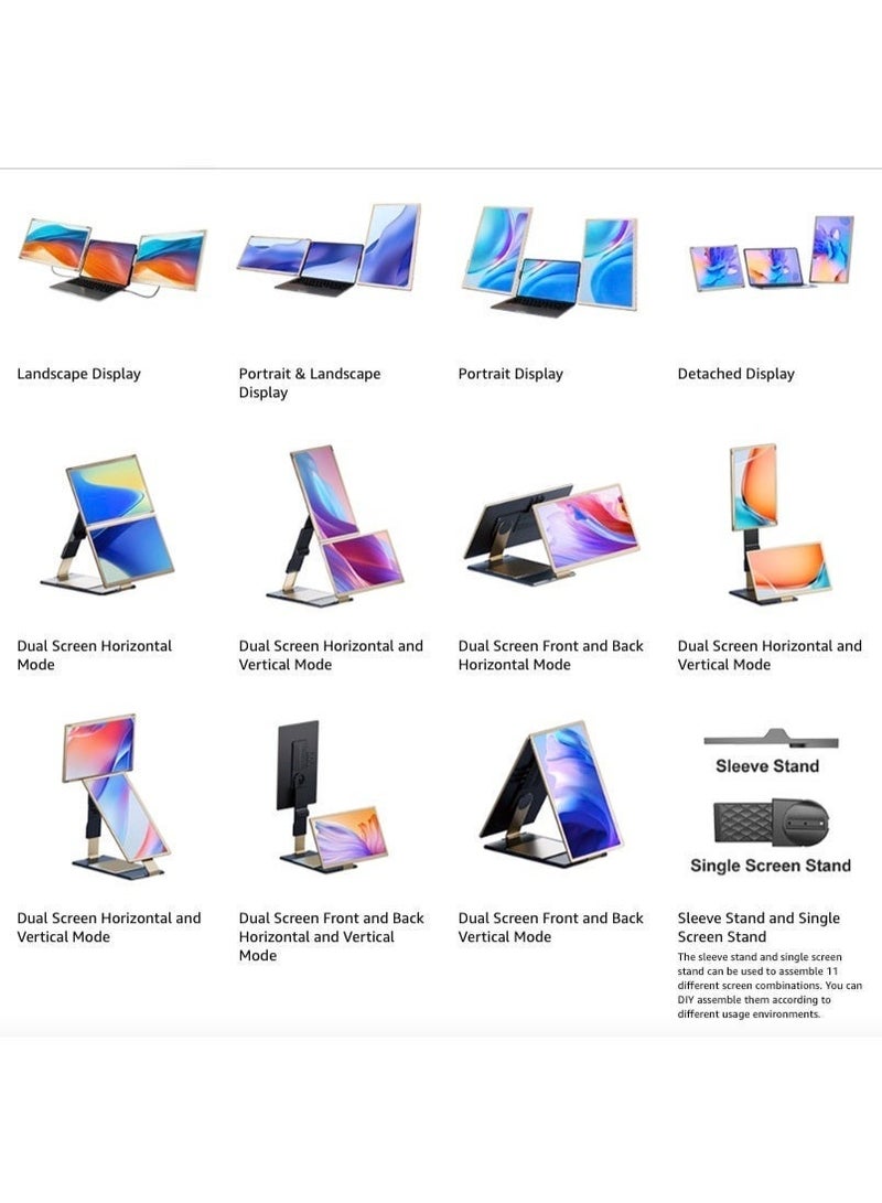 ڤي2كوم شاشة إس 6 للتوسيع شاشة اللابتوب مقاس 15.6 بوصة - Image 2