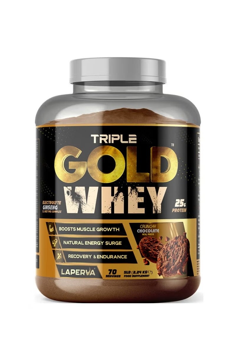 Laperva لابيرفا تريبل جولد واي بنكهة الشوكولاتة المقرمشة 5 رطل