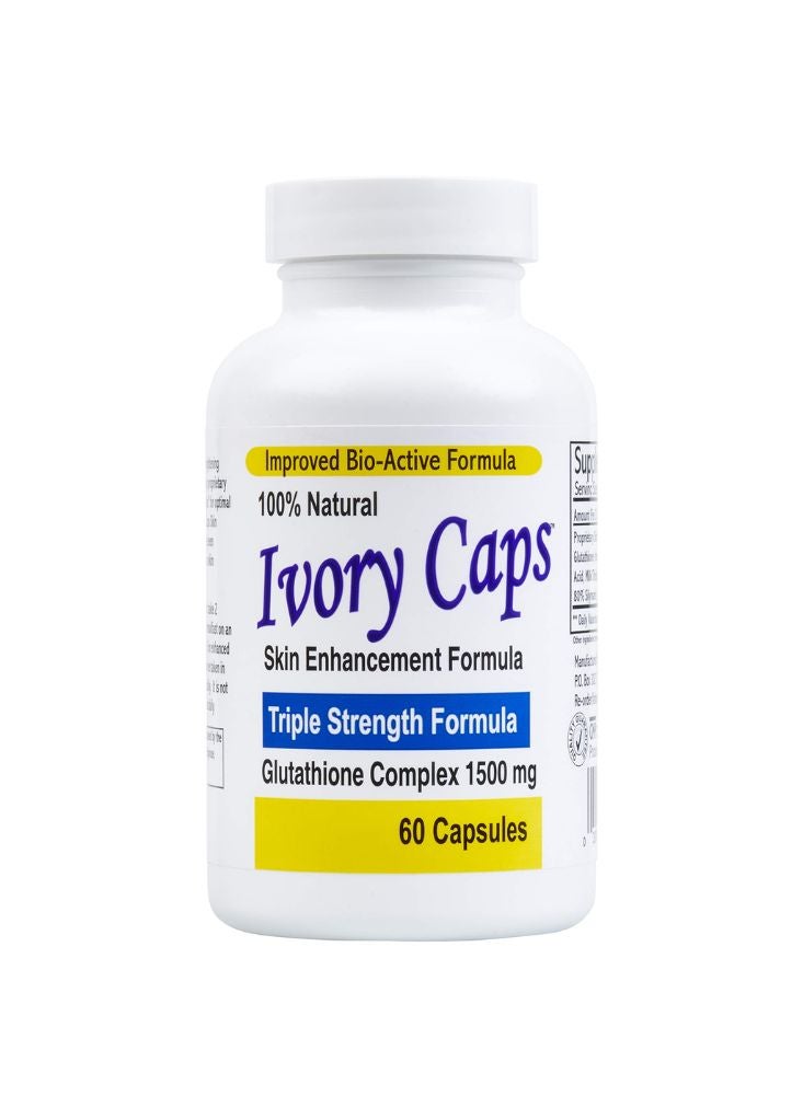 Ivory Caps Natural Skin Lightening Capsules – Fast & Safe - Image 1