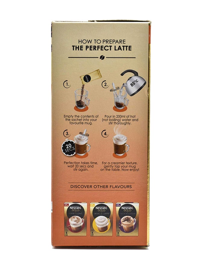 Nescafe Gold Cappuccino Caramel Latte 10grams Pack of 10 - Image 2