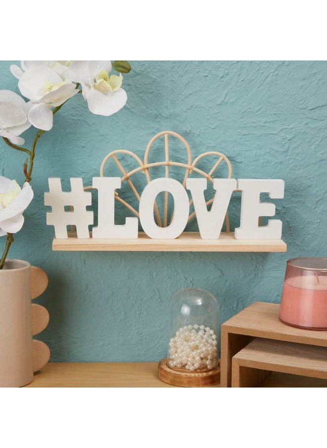 Juvale - 54Piece 3D Wood Letter Alphabet For Table Top White Block Letters For Decor Standing Party Decor Az Marquee Letters 3D Decor For Weddings Birthdays And Home (3 Inch 0.6 Inch Thick) - Image 1