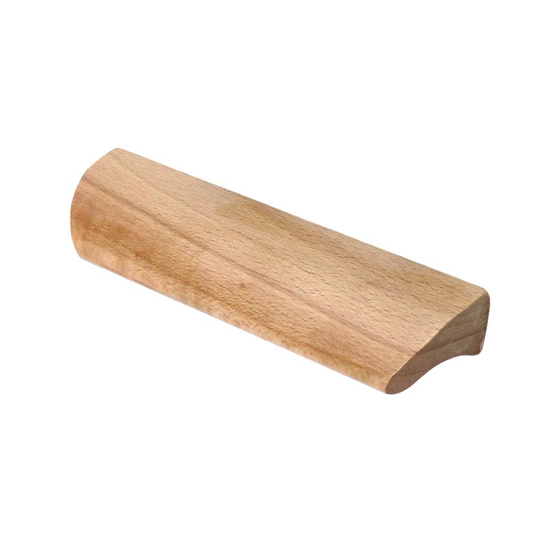 Tsnamay 10 قطعة 4.84 بوصة، أثاث خشبي متين يسحب مقابض مطلية بسلاسة مقابض خشبية خزانة خزانة مقبض درج فتحة سحب Dis.3.78 بوصة - Image 4