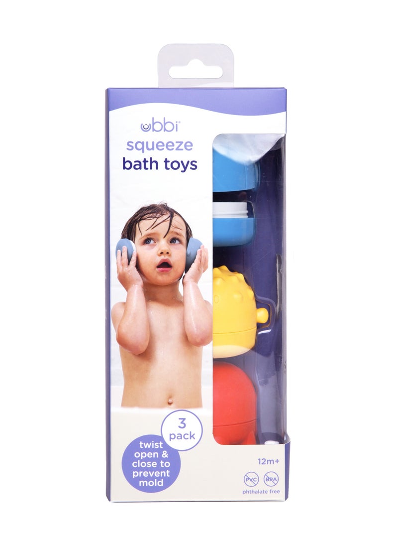 ubbi - Ubbi - Squeeze and Switch Bath Toys  Multi - Image 1