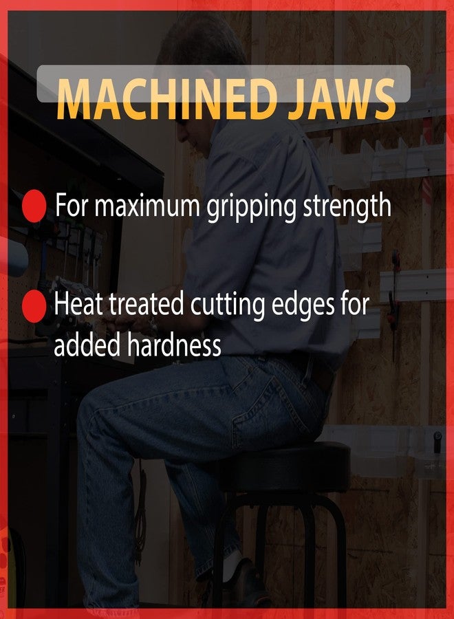 Performance Tool W1118 7-Inch Linesman Pliers, - Image 5