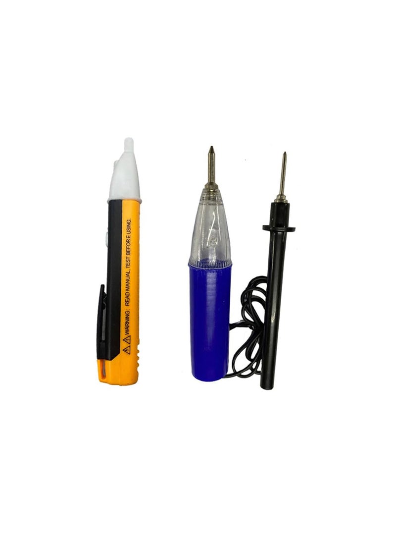 CRAFTS HAVELI CRAFTS HAVELI Combo of Digital Meter MT87 Anti Static Tweezer 2Pc 2in 1 Tester 2 Voltage Tester  - Image 3