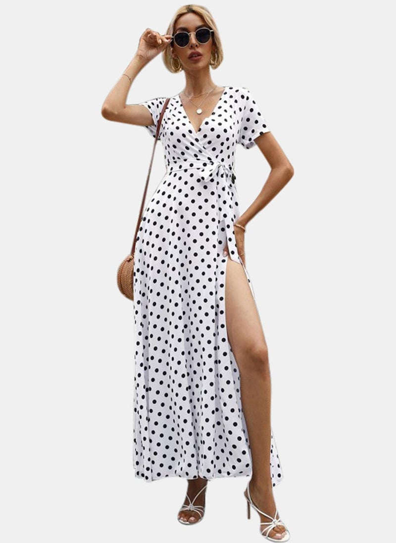 YUNIQEE Polka Dot Maxi Dress  - Image 3