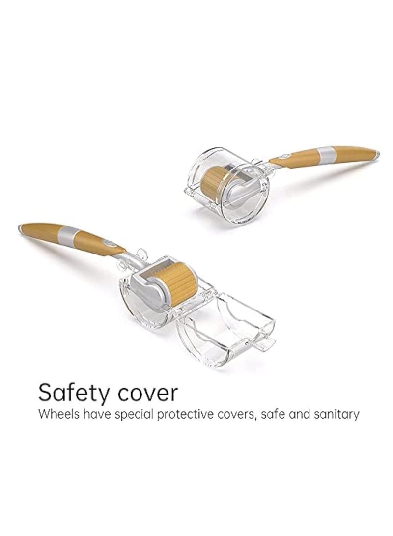 Globalstar Derma Roller 192 Titanium Micro Needles 1.00mm – Face & Body Microneedling Tool for Skin & Hair Rejuvenation - Image 4