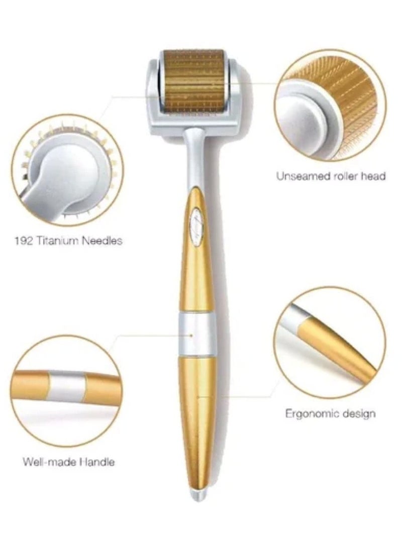 Globalstar Derma Roller 192 Titanium Micro Needles 1.00mm – Face & Body Microneedling Tool for Skin & Hair Rejuvenation - Image 5