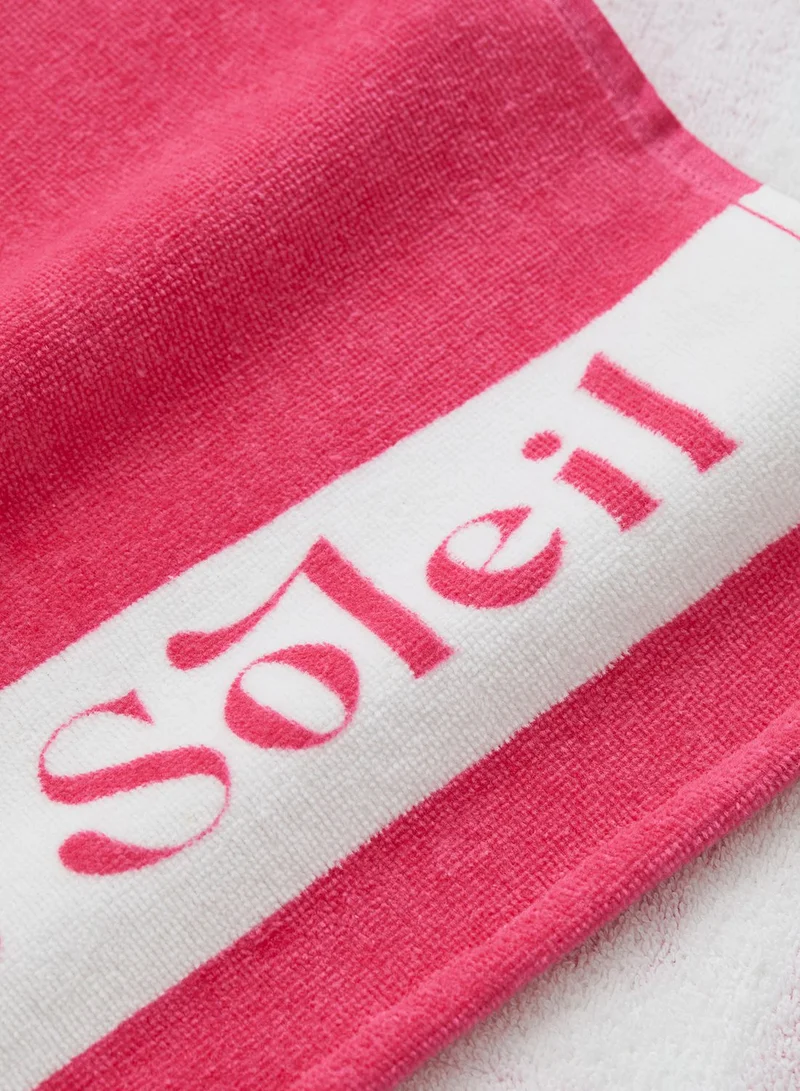 H&M Printed Beach Towel-80X165