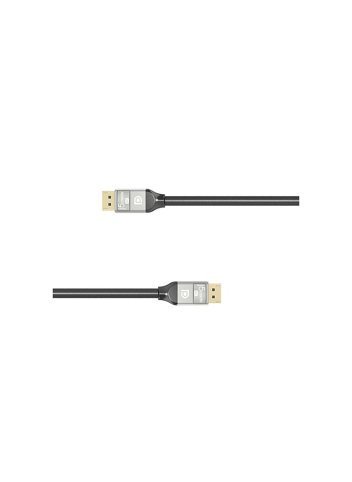 j5create j5create JDC43 8K DisplayPort™ Cable, Black and Grey, 2 m J5 Create  - Image 1