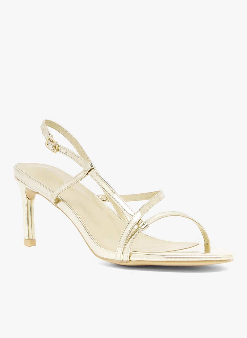 GLAMOROUS Casual Slingback Heeled Sandals - Image 2