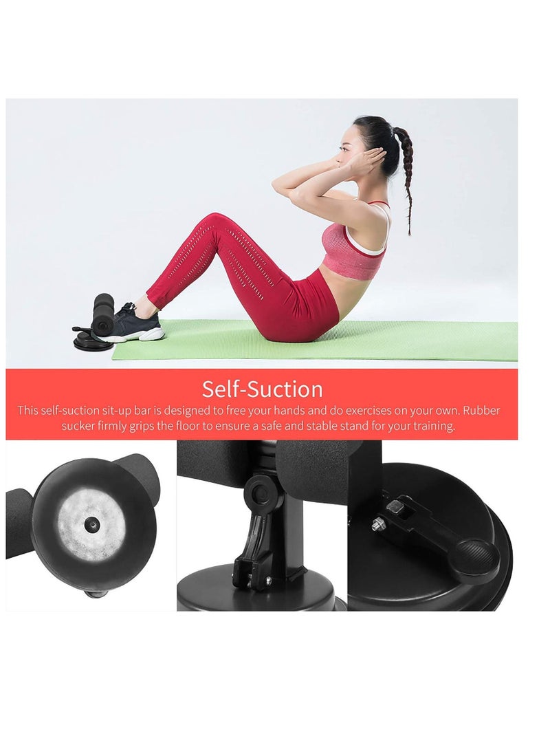 Generic Sit Up Bar Aspiration Floor Exercise Stand, Adjustable Sit Up Machine Assistant for Home Office Travel, Portable Abdominal Exercise Equipment for Men Women  - Image 3
