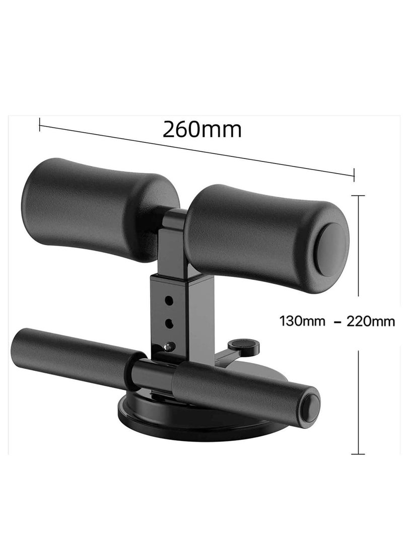 Generic - Sit Up Bar Aspiration Floor Exercise Stand, Adjustable Sit Up Machine Assistant for Home Office Travel, Portable Abdominal Exercise Equipment for Men Women - Image 1
