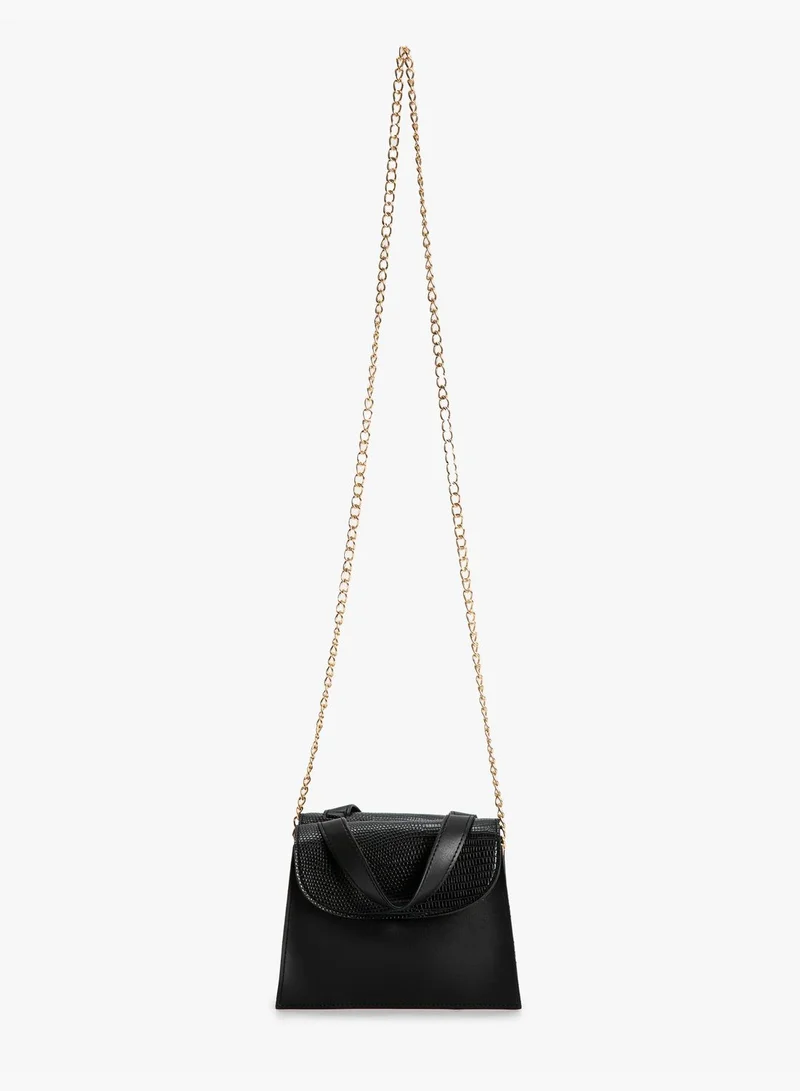 KOTON Chain Strappy Faux Leather Hand Bag