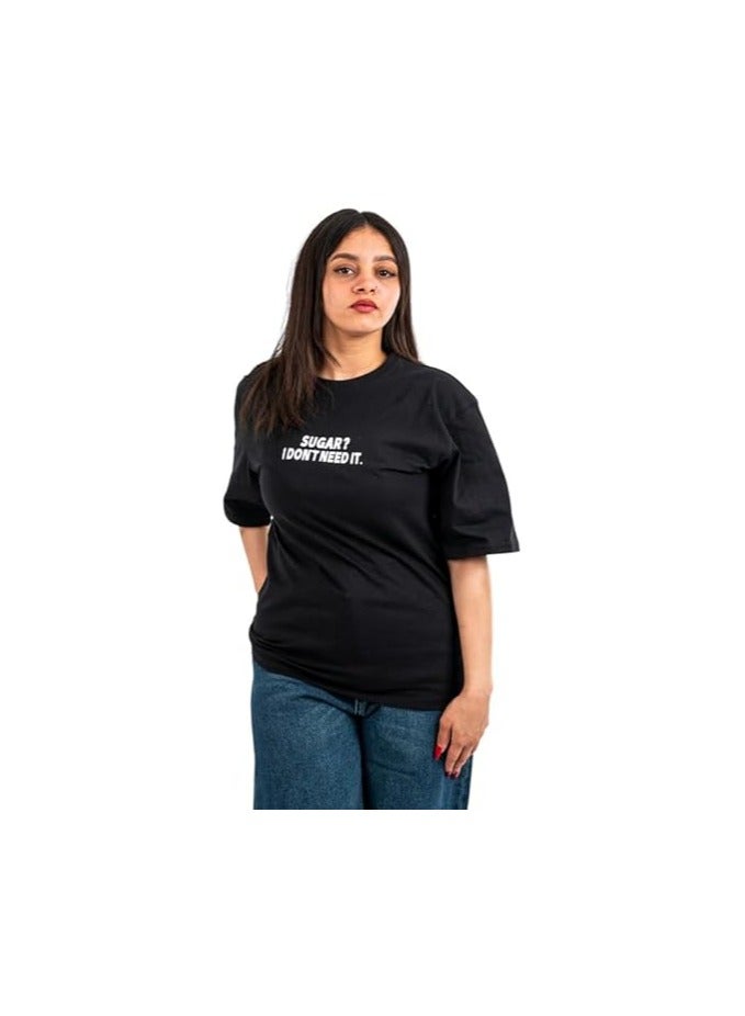 Mosca Women's Wear Sugar Printed Short Sleeve Cotton T-Shirt