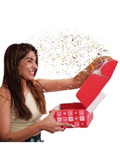 Oye Happy OyeHappy Valentine Week Glitter Hamper – 8 Romantic Gifts & Glitter Hamper - Best Valentines Week Hamper for Girlfriend/Boyfriend/Wife/Husband/Fiance on Valentines day  - Image 1