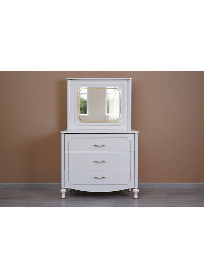 Pan Home Coolplus Kids Dressing Table | Vanity Table | Makeup Table With Mirror Multicolour 99x87x49 cm  - Image 2