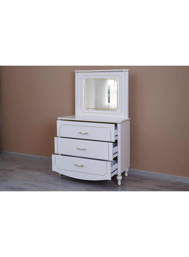 Pan Home Coolplus Kids Dressing Table | Vanity Table | Makeup Table With Mirror Multicolour 99x87x49 cm  - Image 3