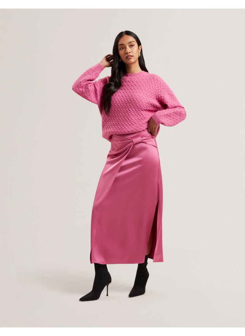 Ted Baker Knot Detail High Waist Skirt  - Image 3