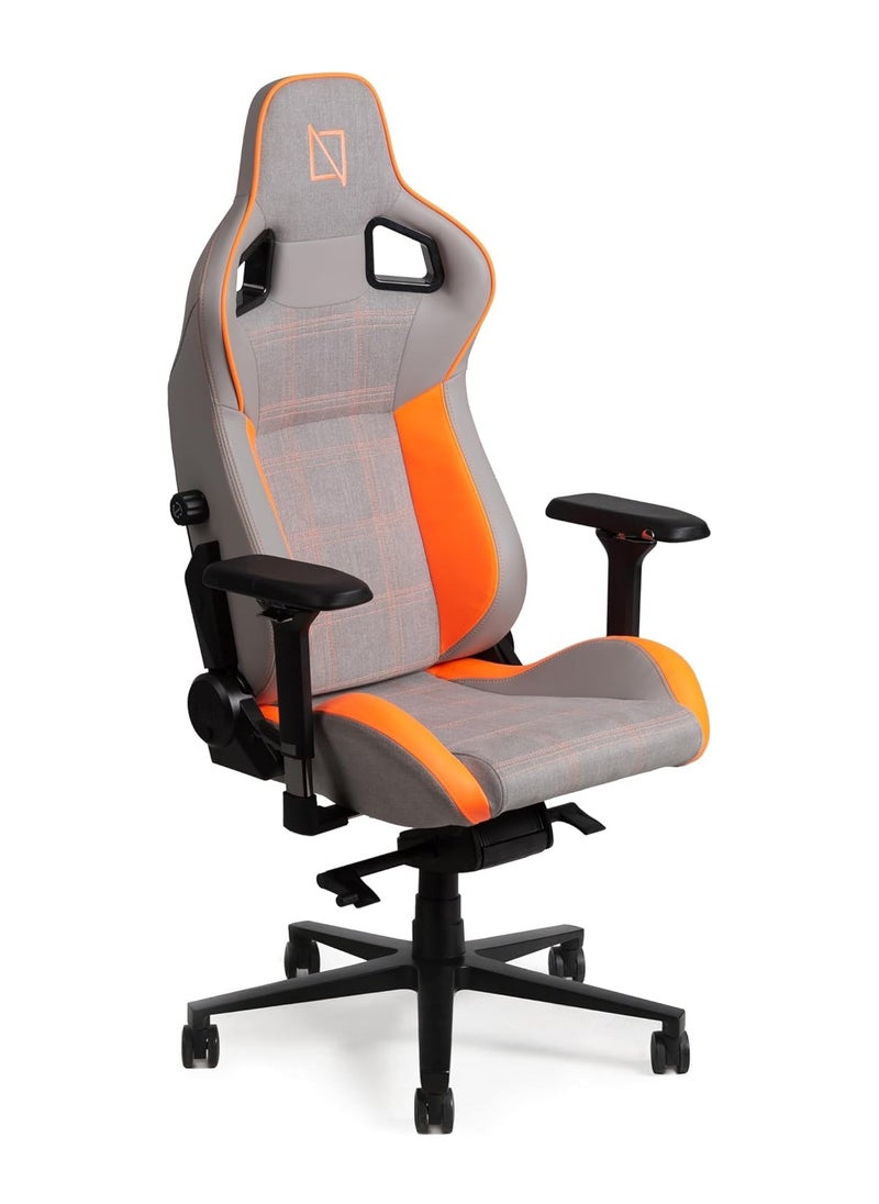 NAVODESK Navodesk APEX AIR Ergonomic Gaming Chair with Magnetic Memory Foam Headrest Lumbar Support FLAMING ORANGE FORMULA SERIES  - Image 3