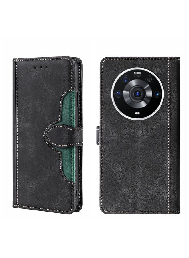 S-TOP Case For Honor Magic3 Pro Skin Feel Magnetic Buckle Leather Phone Case - Image 1