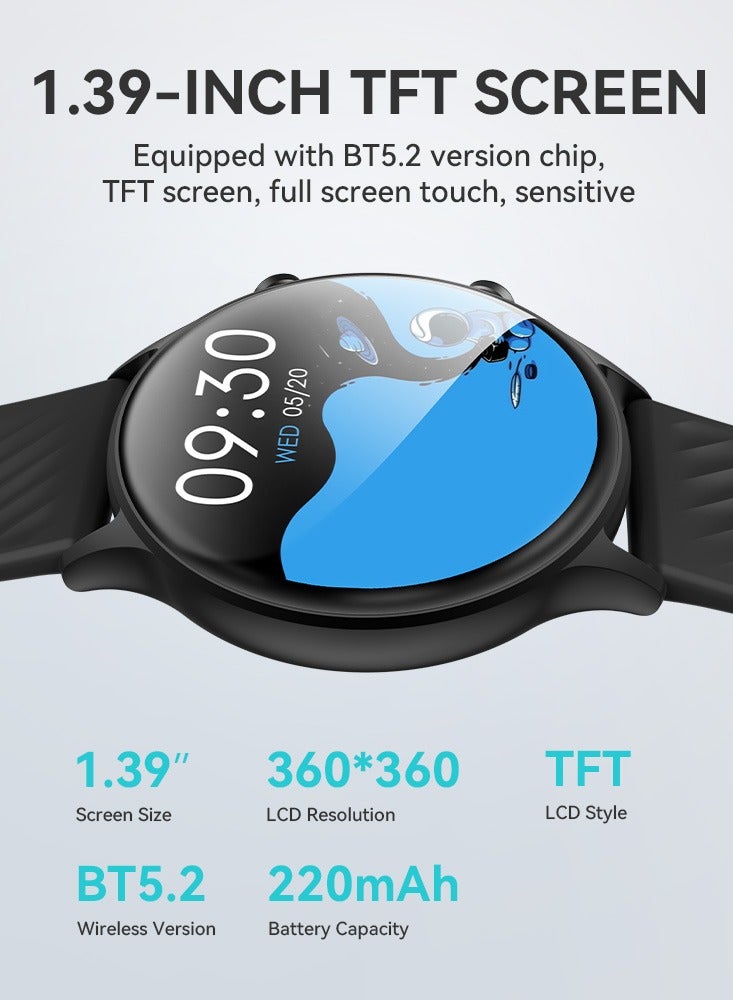 Bwoo Wa03 Smart Watch Black - Image 3
