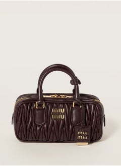Miu Miu Small Arcadie Top Handle Bag in Matelassé Nappa Leather Crossbody Shoulder  - Image 1