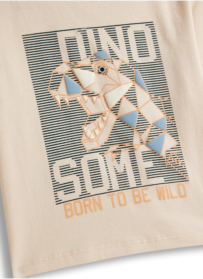 Dirkje Boys Set -Dino T-shirt loose fit & Trousers - Image 4