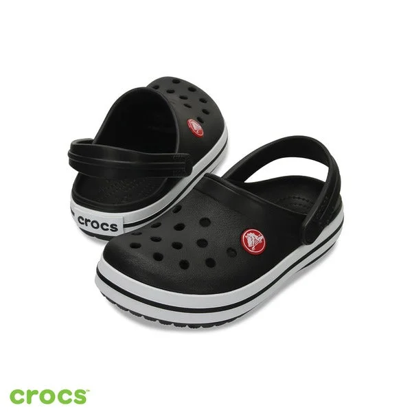 كروكس Crocs Black Slippers For Kids Unisex