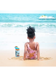 Zak Designs 17.5 Oz Riverside Bluey Kids Water Bottle With Straw And Built In Carrying Loop Made Of Durable Plastic Leak Proof Design For Travel 2Pk Set  - Image 2