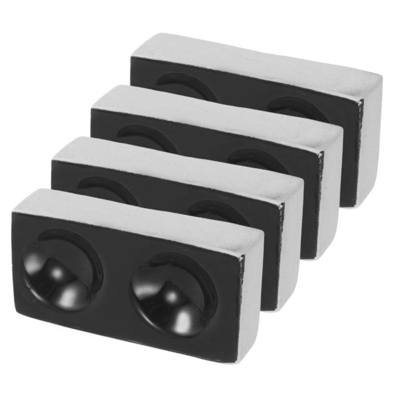4 Pcs Black Porcelain Spot Plate Chemical Testing Dish Ceramic Plates - Image 2